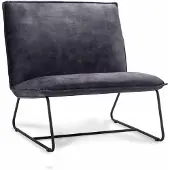 WGXL Collection Fauteuil Chefman 1,5-zits - Stof Adore - Antraciet -