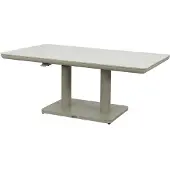 Qopps Tuintafel Rizon - Hoogte verstelbaar - Latte light - Sinterstone -