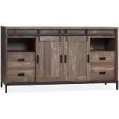 Maxfurn Dressoir Stanley - Meubelpanelen - Espresso - 220 cm -