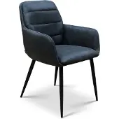 MX Sofa Eetkamerstoel Bailey - Microvezel - Antraciet - MxSofa