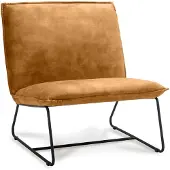 WGXL Collection Fauteuil Chefman 1,5-zits - Stof Adore - Cognac-