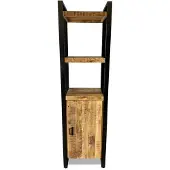 WGXL Collection Boekenkast Paul - 1 Deur - Mangohout -
