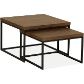 Maxfurn Salontafel Floris XL - 2-delig - Lamulux - Vierkant -