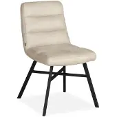 MX Sofa Eetkamerstoel Bowie - Toffee - Microvezel - MXSofa