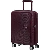 American Tourister Soundbox Spinner 55/20 TSA Expandable wild cherry
