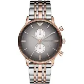 Giorgio Armani Emporio AR1721 Heren Gianni Horloge Twee Toon