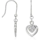 Orphelia Dames 925 Sterling Zilveren Oorbellen - Zilver ZO-5120