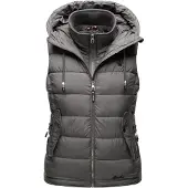 MARIKOO Bodywarmer 'Taisaa' donkergrijs