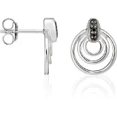 Orphelia Dames 925 Sterling Zilveren Stud Oorbellen - Zilver ZO-5023
