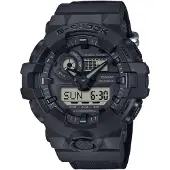 Casio Horloge - Heren - GA-700BCE-1AER - Waterdicht 20 Atm - Zwarte Stoffen Polsband