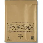 Mail lite luchtkussenenveloppen, goud, H/5, 270 x 360 mm, doos van 100 stuks