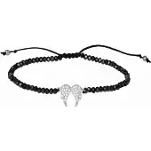 Luxenter armband, puur 925 sterling zilver en gerhodineerd met glanzende zirkonia's
