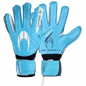 Ho Soccer Primary Protek Justice Fl Goalkeeper Gloves Blauw 7.5