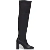 Wonders Dames Leren Laarzen Isabella Zwart (37), Leer, 5 tot 8 cm, Geen M-5146_5098_5792