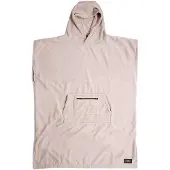 Ocean & Earth Lightweight Hooded Poncho Beige