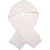 Sarlini Baby Sjaal Knit 6-12 Maanden Wit - Zacht en Warm