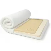 Syma Toppermatras 80x200 cm - Visco & Latex - H2 - 6cm