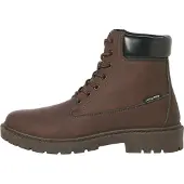 Jack & Jones Veterboots 'JFWTHAMES' donkerbruin / zwart
