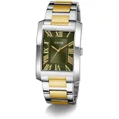 GUESS Analoog horloge 'CLYDE' goud / zilver