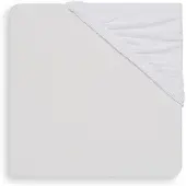 Jollein Hoeslaken Ledikant 60x120 Jersey Wit