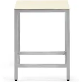 Valerie Objects Alu Bar Kruk van Muller Van Severen Ivory | S