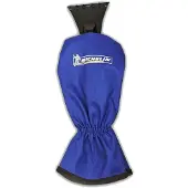 Michelin IJskrabber - Ruitenkrabber met handschoen - 10 cm blad - Blauw