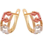 Gaya Oorbellen brons / goud / zilver