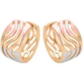 NAEMI Oorbellen goud / rose-goud / grijs