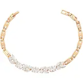 NAEMI Armband goud / wit