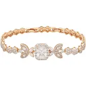 Faina Armband rose-goud / transparant