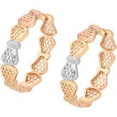 NAEMI Oorbellen goud / rose-goud / zilver
