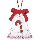 Swarovski Kerstbel 2024 5688313 | beeldje kerst ornament | Holiday Cheers Dulcis, glas decoratief voorwerp, rood