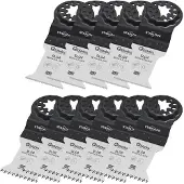 Qblades STARLOCK MULTIZAAGBLADENSET VOOR HOUT 11-DELIG SL93 SET 10+1ST
