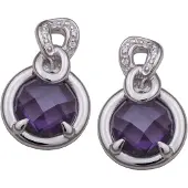Orphelia Dames 925 Sterling Zilveren Stud Oorbellen - Zilver ZO-5906