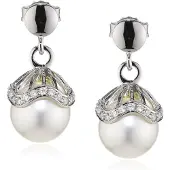Orphelia Dames 925 Sterling Zilveren Oorbellen - Zilver ZO-5029