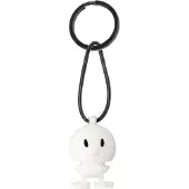 Hoptimist Bumble sleutelhanger silicone wit