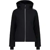 CMP Zip Hood Wintersportjas Dames Nero D44