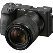 Sony A6600 + SEL 18-135mm - Zwart