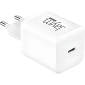 Jaym , USB-C oplader met GaN technologie, 45W Power Delivery, compact, wit