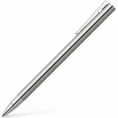 Faber-Castell Fc-342004 Rollerbal Neo Slim Roestvrij Staal, Glanzend