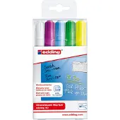 Edding 90 Glasbordmarker 5-Pack Wit