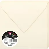 Clairefontaine Stuifmeel van enveloppe 165 mm, ivoorkleurig
