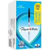 Paper Mate Balpen Tuck M (Wit, Zwart)