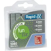 Rapid Nieten 24/6 RVS superstrong 1000 stuks