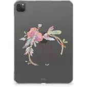 B2Ctelecom iPad Pro 11 (2024) Tablet Back Cover Boho Text