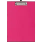 MAUL Klembord A4 staand PVC neon roze - 12 stuks