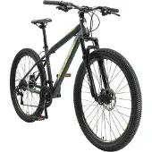Bikestar Hardtail Staal MTB Medium 27,5 Inch 21 Speed zwart/blauw Unisex