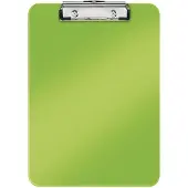 Leitz WOW klemplaat, ft A4, groen 10 stuks