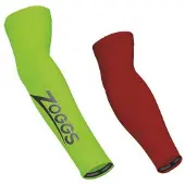 Zoggs Neon Arm Warmers Groen,Rood S Man