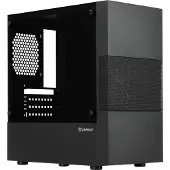 UNYKAch Aero C25, Micro ATX, Micro-tower, Zwart, ITX, Micro ATX, ABS (acrylonitril-butadieen-styreen), SGCC, Geschikt voor thuis/kantoor